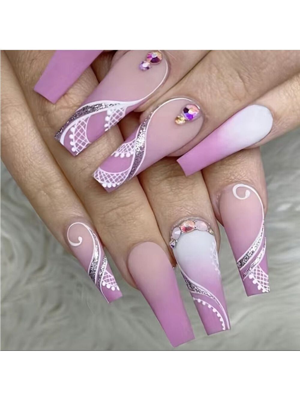 Pretty Little Thing - Nail Junkie - full artificial nail set